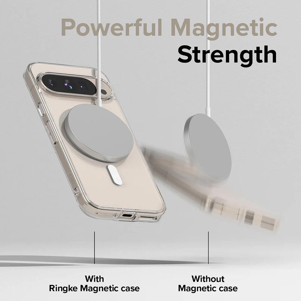 MagSafe ovitek za Google Pixel 9 / 9 Pro, Ringke, Fusion, Prozoren
