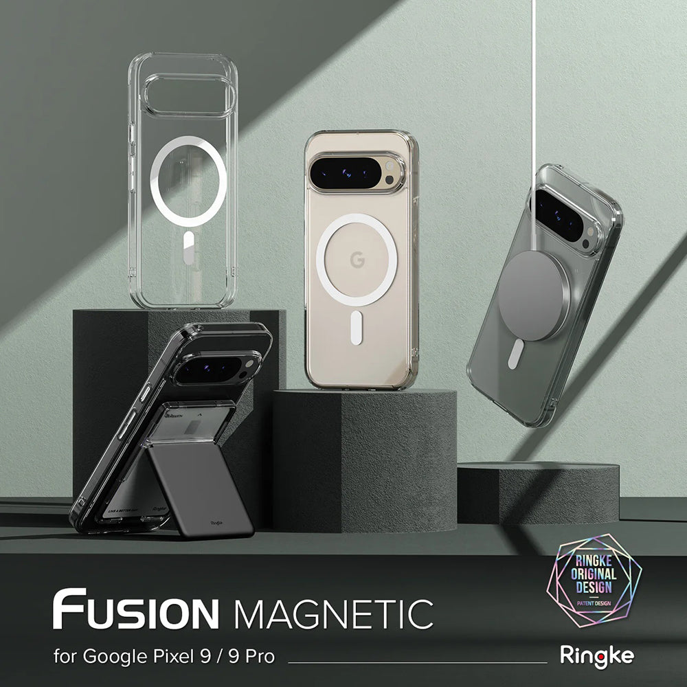 MagSafe ovitek za Google Pixel 9 / 9 Pro, Ringke, Fusion, Prozoren