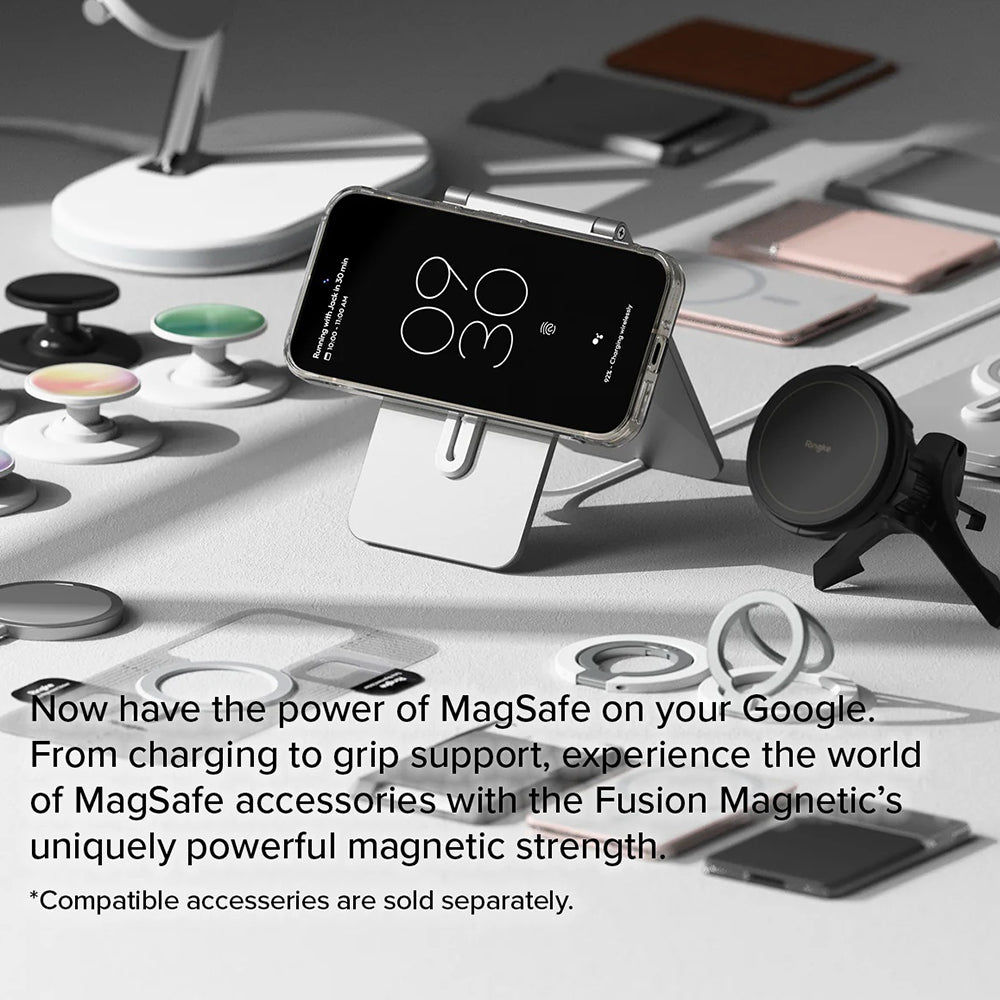 MagSafe ovitek za Google Pixel 9 / 9 Pro, Ringke, Fusion, Prozoren