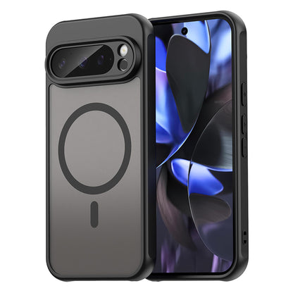 Ovitek MagSafe za Google Pixel 9 Pro, Techsuit, HaloFrost II, Črn