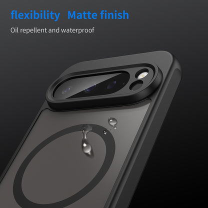 Ovitek MagSafe za Google Pixel 9 Pro, Techsuit, HaloFrost II, Črn