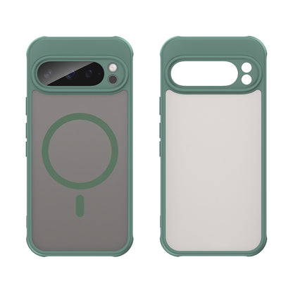 Ovitek MagSafe za Google Pixel 9 Pro, Techsuit, HaloFrost II, Zelen