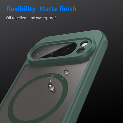 Ovitek MagSafe za Google Pixel 9 Pro, Techsuit, HaloFrost II, Zelen