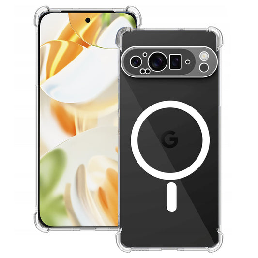 MagSafe ovitek za Google Pixel 9 Pro, Techsuit, odporen na udarce, prozoren