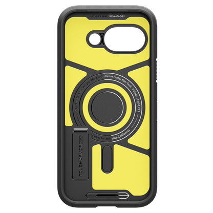 Ovitek MagSafe za Google Pixel 9a, Spigen, Tough Armor, Črn