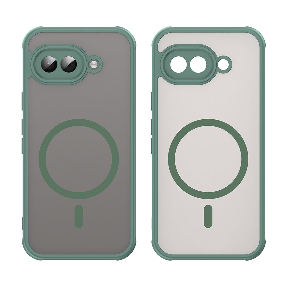 Ovitek MagSafe za Google Pixel 9a, Techsuit, HaloFrost II, Zelen