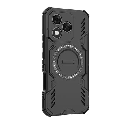 MagSafe Case for Honor 400 Lite, Techsuit, ArmorMag, Black