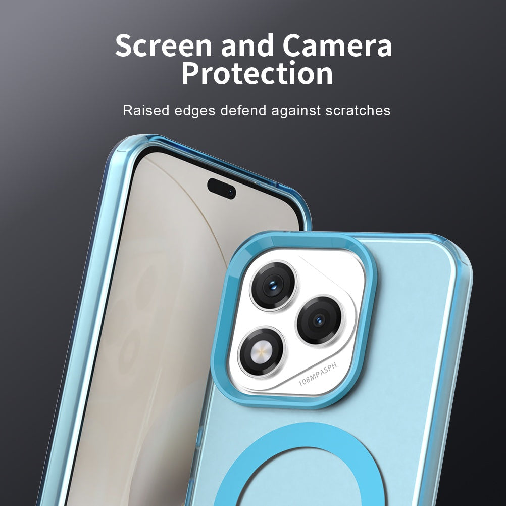 MagSafe ovitek za Honor 400 Lite, Techsuit, CandyCase, modra