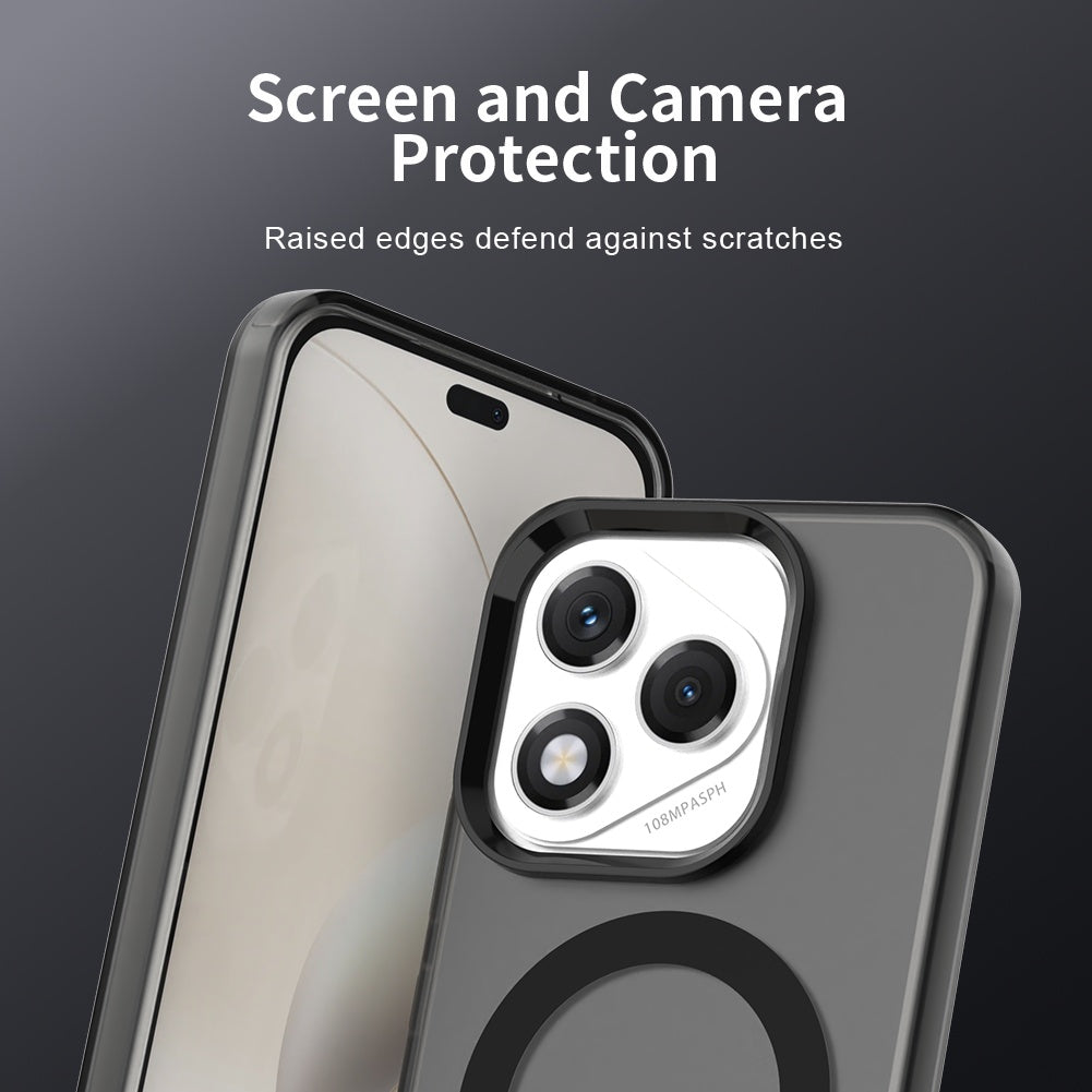 MagSafe ovitek za Honor 400 Lite, Techsuit, CandyCase, Črn