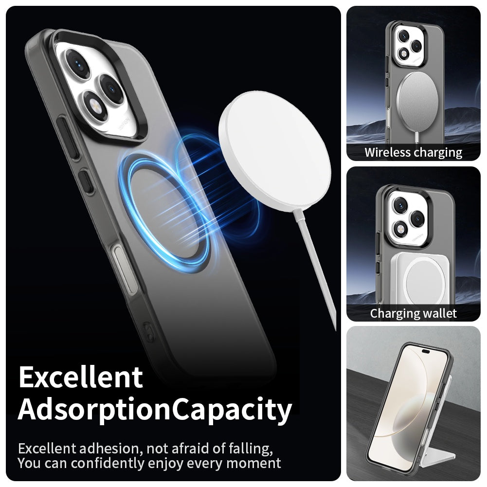 MagSafe ovitek za Honor 400 Lite, Techsuit, CandyCase, Črn