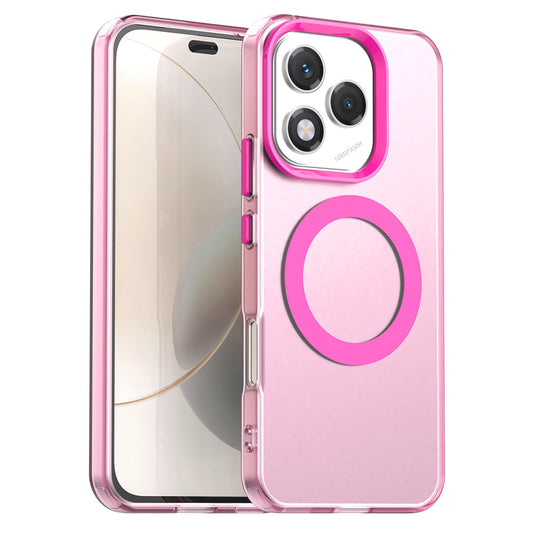 MagSafe ovitek za Honor 400 Lite, Techsuit, CandyCase, roza