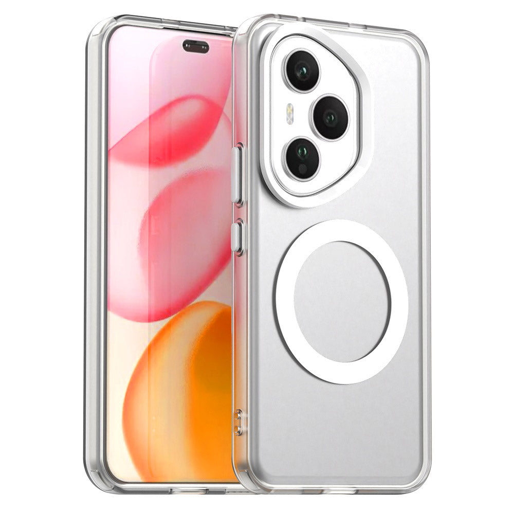 MagSafe ovitek za Honor 400 Pro, Techsuit, CandyCase, bel
