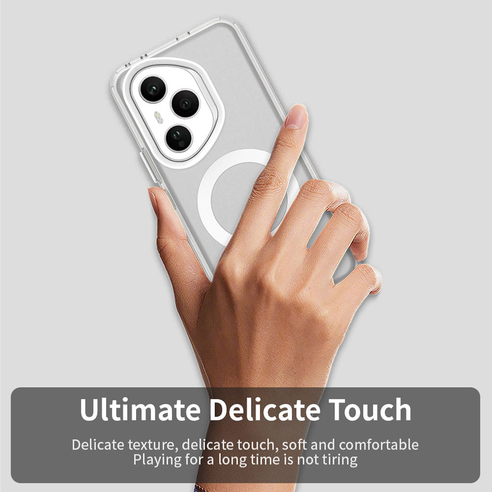 MagSafe ovitek za Honor 400 Pro, Techsuit, CandyCase, bel