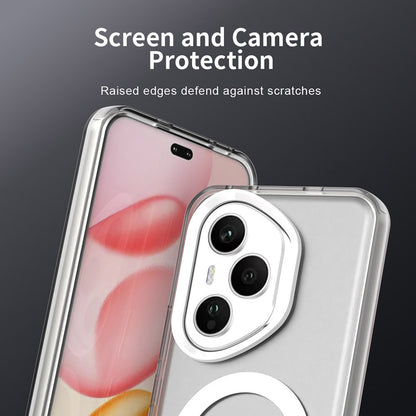 MagSafe ovitek za Honor 400 Pro, Techsuit, CandyCase, bel