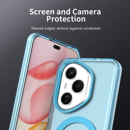 MagSafe ovitek za Honor 400 Pro, Techsuit, CandyCase, modra