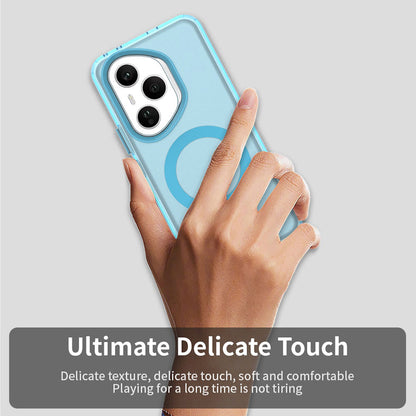 MagSafe ovitek za Honor 400 Pro, Techsuit, CandyCase, modra