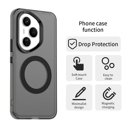 MagSafe ovitek za Honor 400 Pro, Techsuit, CandyCase, Črn