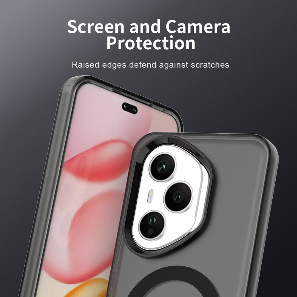 MagSafe ovitek za Honor 400 Pro, Techsuit, CandyCase, Črn