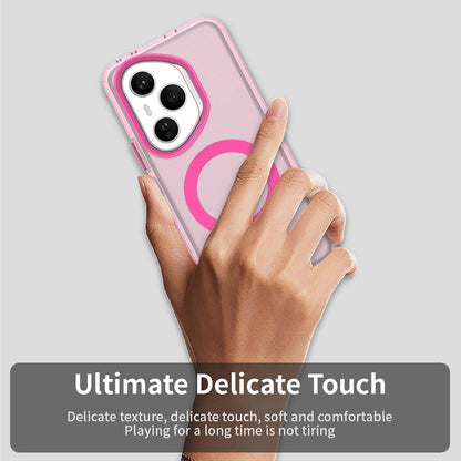 MagSafe ovitek za Honor 400 Pro, Techsuit, CandyCase, roza