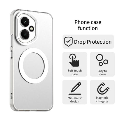 MagSafe ovitek za Honor 400, Techsuit, CandyCase, bel