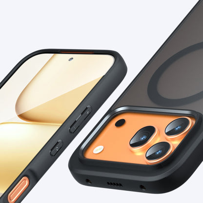 MagSafe ovitek za Honor 600 Pro / 600, Techsuit, PureFrost, mat črn