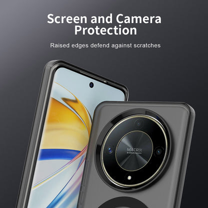 MagSafe ovitek za Honor Magic6 Lite, Techsuit, CandyCase, Črn