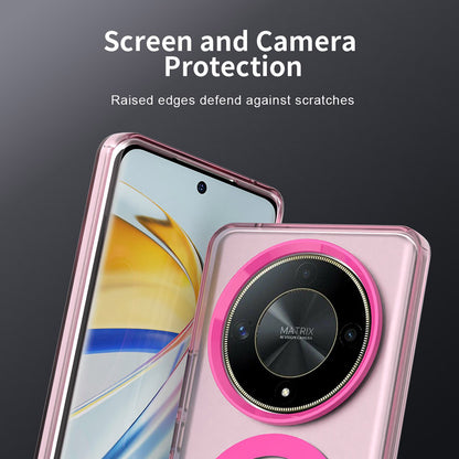 MagSafe ovitek za Honor Magic6 Lite, Techsuit, CandyCase, roza