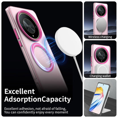 MagSafe ovitek za Honor Magic6 Lite, Techsuit, CandyCase, roza