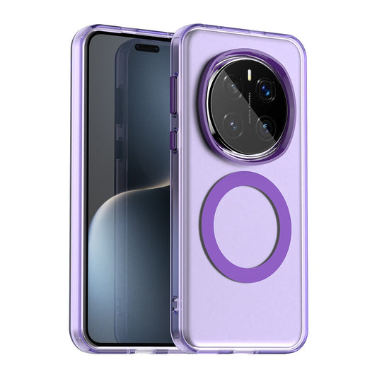 Ovitek MagSafe za Honor Magic7 Pro, Techsuit, CandyCase, Vijolična