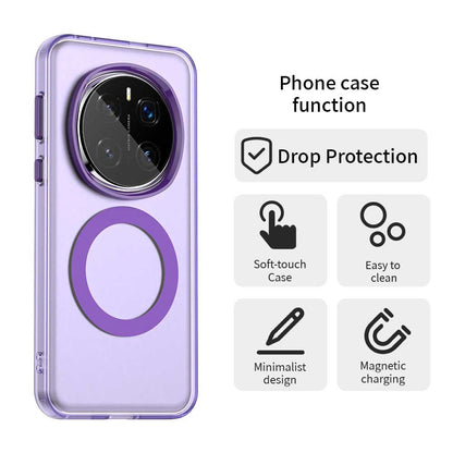 Ovitek MagSafe za Honor Magic7 Pro, Techsuit, CandyCase, Vijolična