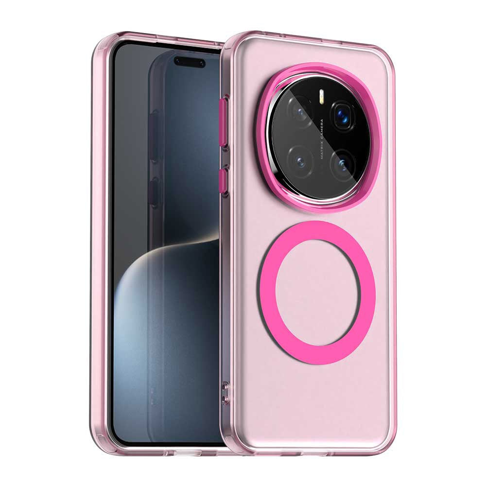 MagSafe ovitek za Honor Magic7 Pro, Techsuit, CandyCase, roza