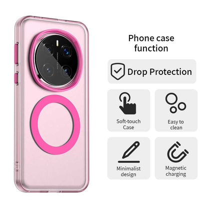 MagSafe ovitek za Honor Magic7 Pro, Techsuit, CandyCase, roza