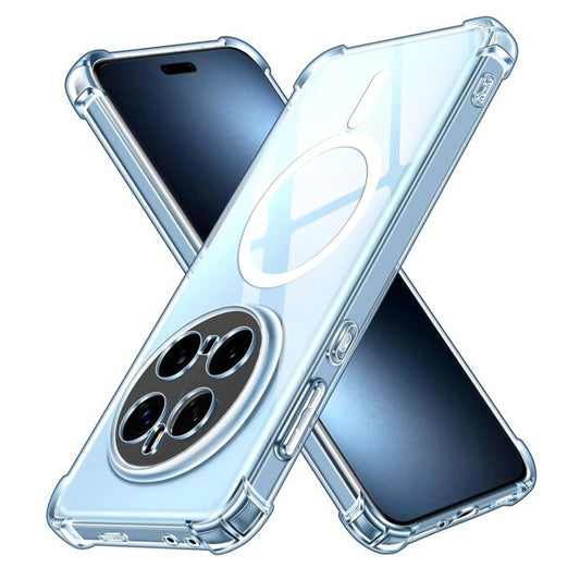 Ovitek MagSafe za Honor Magic7 Pro, Techsuit, odporen na udarce, prozoren