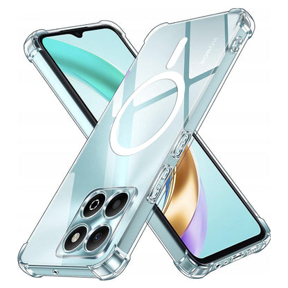 MagSafe ovitek za Honor X6b, Techsuit, odporen na udarce, prozoren