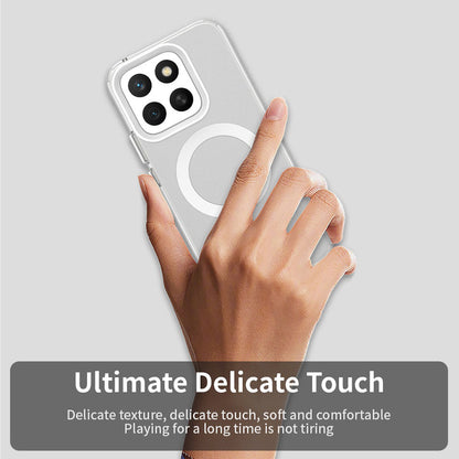 MagSafe ovitek za Honor X8c, Techsuit, CandyCase, bel