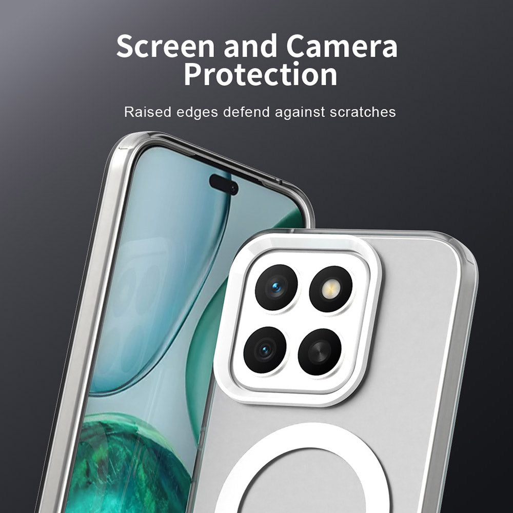 MagSafe ovitek za Honor X8c, Techsuit, CandyCase, bel