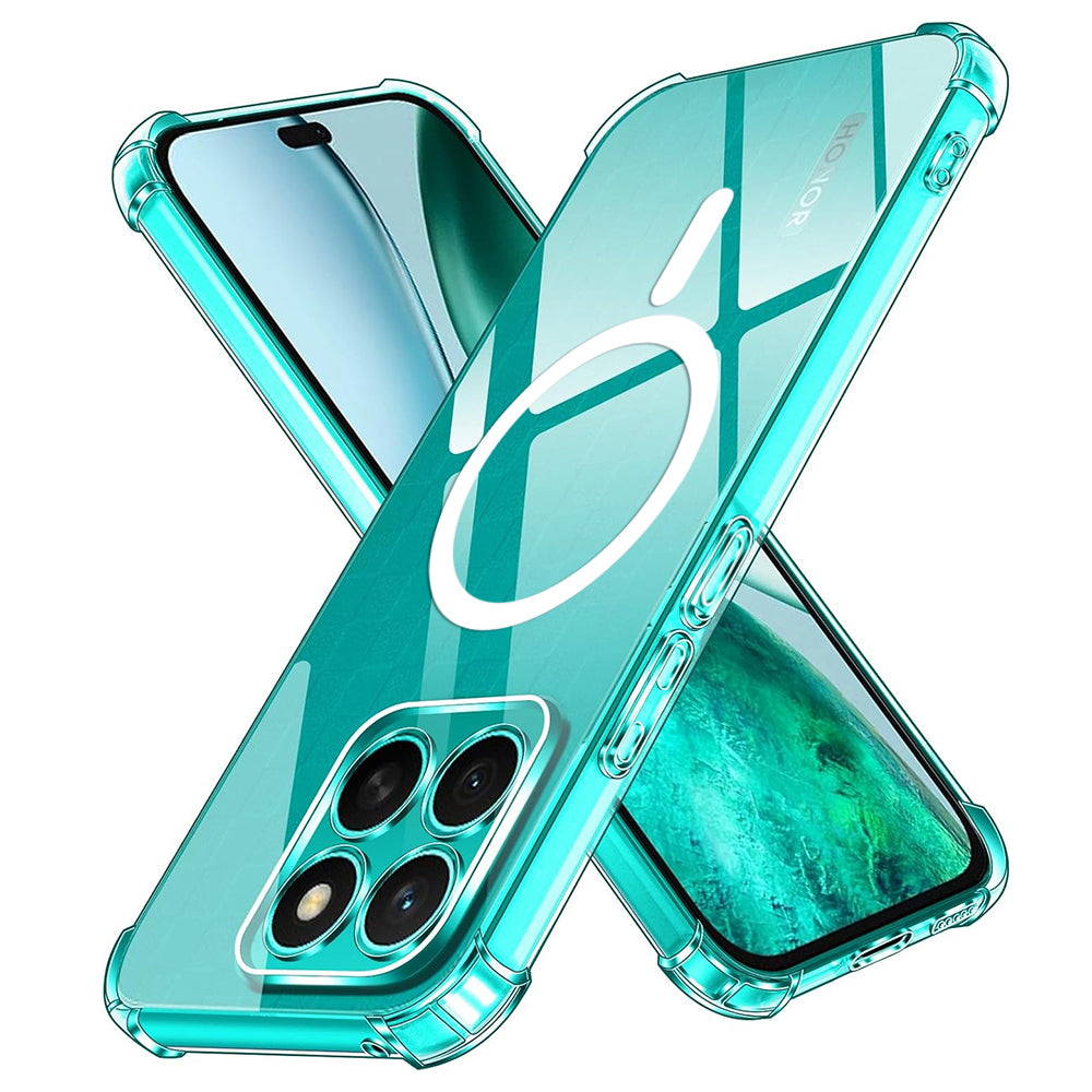 MagSafe ovitek za Honor X8c, Techsuit, odporen na udarce, prozoren