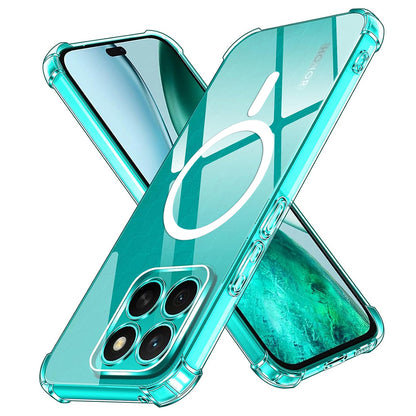 MagSafe ovitek za Honor X8c, Techsuit, odporen na udarce, prozoren