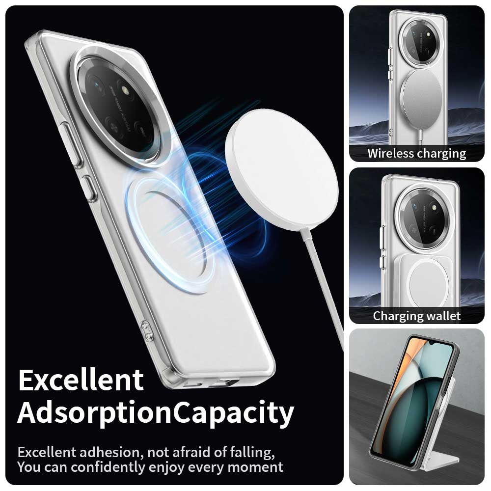 MagSafe ovitek za Honor X9c / Magic7 Lite, Techsuit, CandyCase, Bela