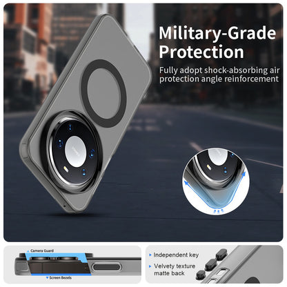 Ovitek MagSafe za Huawei Mate 80 Pro, Techsuit, CandyCase, Črn