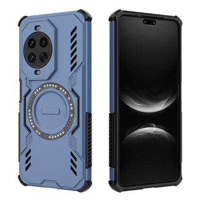 Ovitek MagSafe za Huawei nova 14 Pro, Techsuit, ArmorMag, Modra
