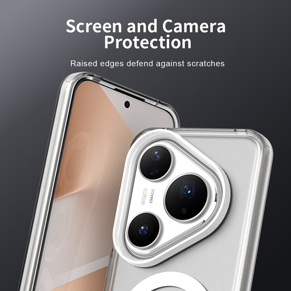 MagSafe ovitek za Huawei Pura 80 Pro, Techsuit, CandyCase, bel