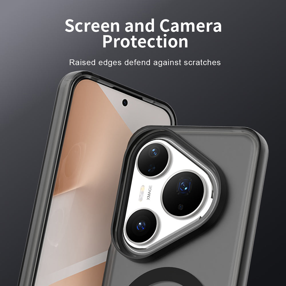 MagSafe ovitek za Huawei Pura 80 Pro, Techsuit, CandyCase, Črn
