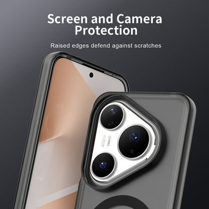 MagSafe ovitek za Huawei Pura 80 Pro, Techsuit, CandyCase, Črn