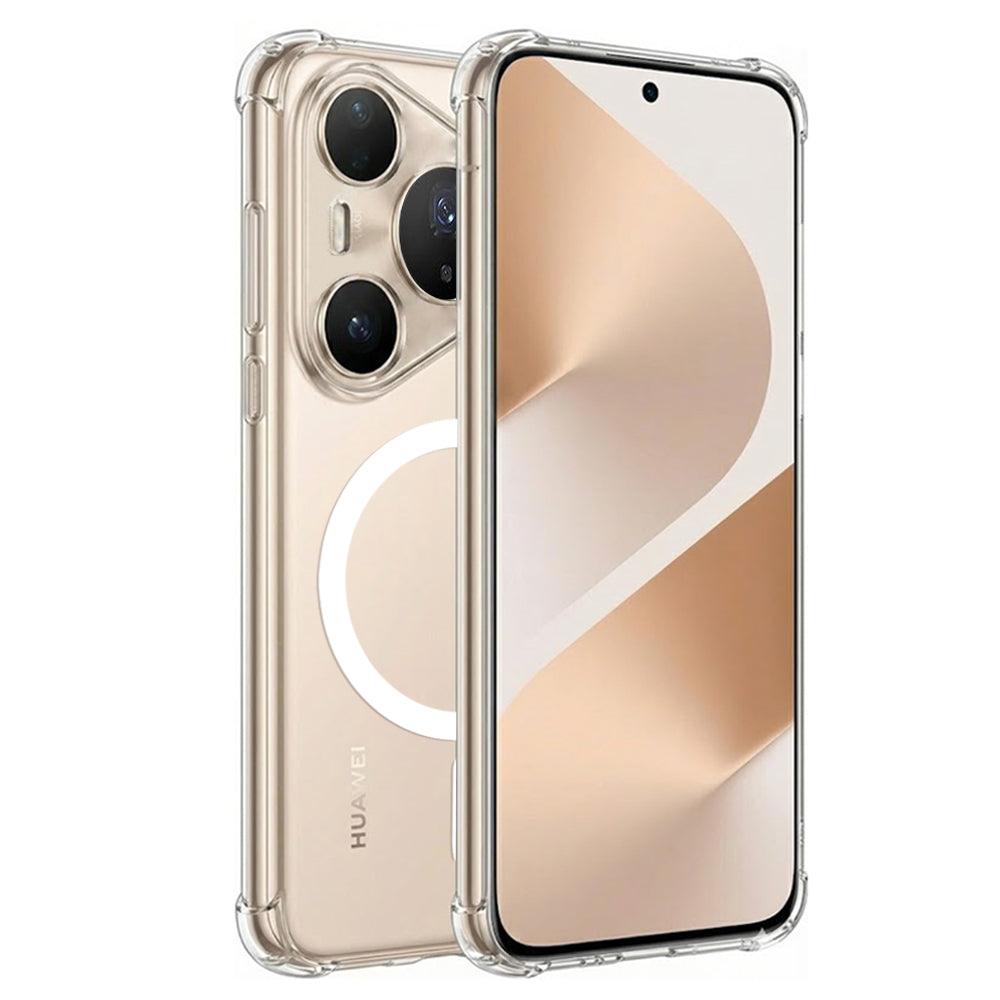 Ovitek MagSafe za Huawei Pura 80 Pro, Techsuit, Odporen na udarce, Prozoren