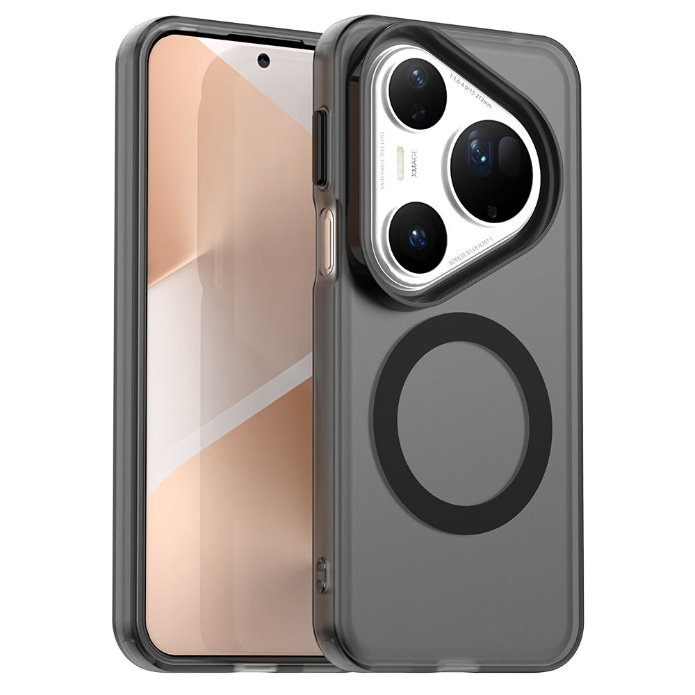 MagSafe ovitek za Huawei Pura 80 Ultra, Techsuit, CandyCase, Črn
