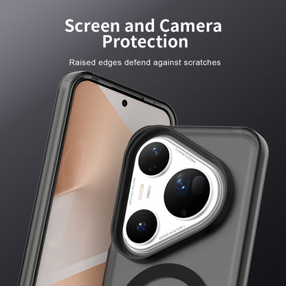 MagSafe ovitek za Huawei Pura 80 Ultra, Techsuit, CandyCase, Črn