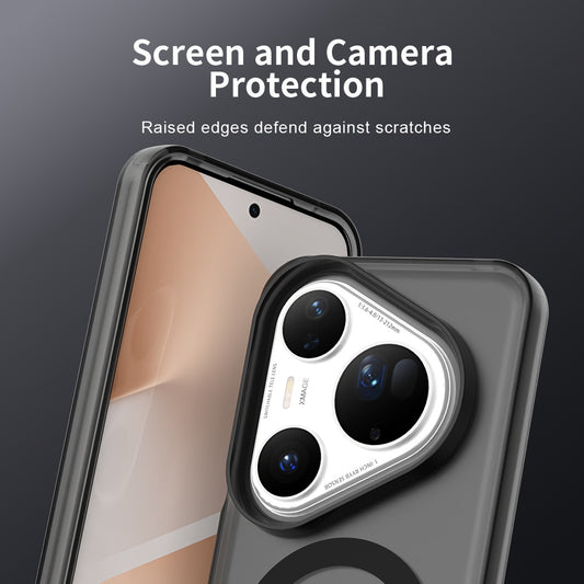 MagSafe ovitek za Huawei Pura 80 Ultra, Techsuit, CandyCase, Črn