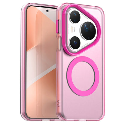 MagSafe ovitek za Huawei Pura 80 Ultra, Techsuit, CandyCase, roza
