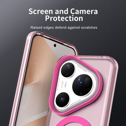 MagSafe ovitek za Huawei Pura 80 Ultra, Techsuit, CandyCase, roza